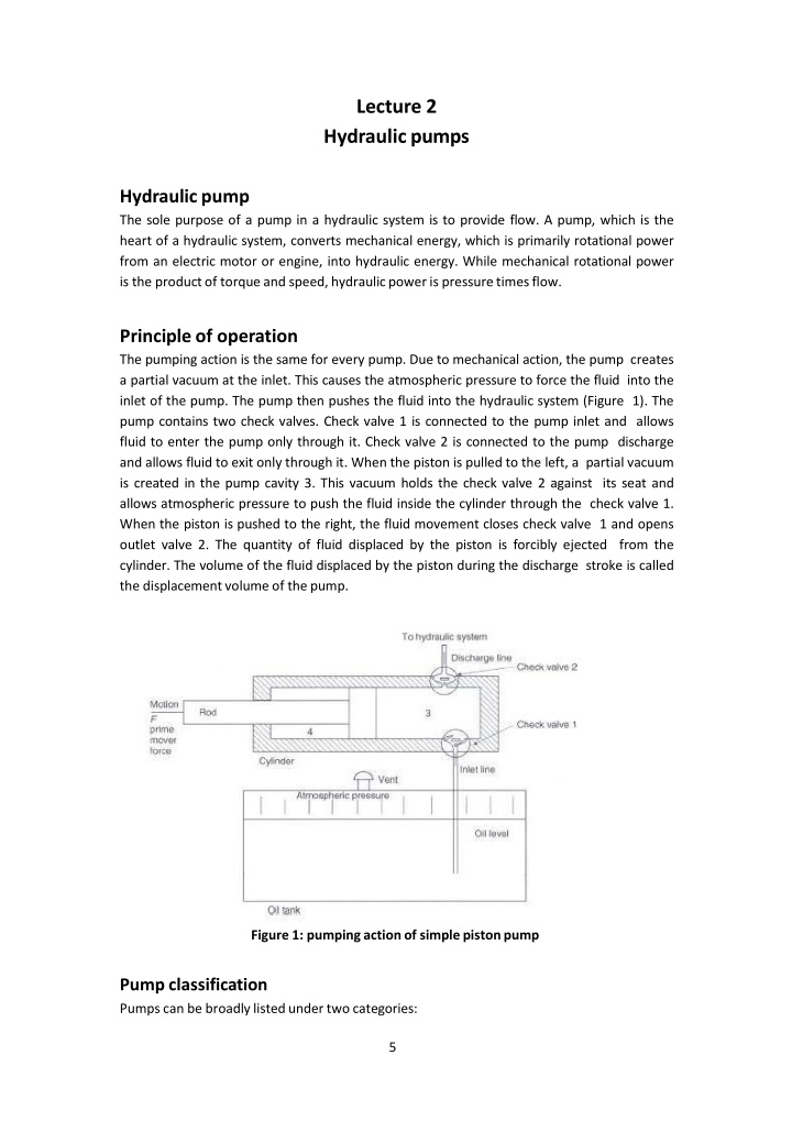 lecture 2 hydraulicpumps