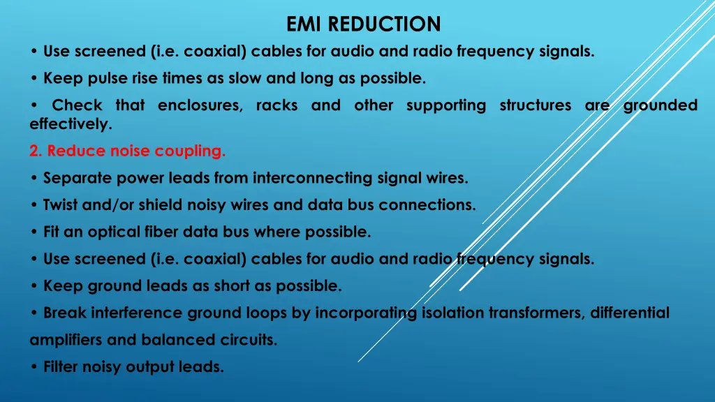 emi reduction 1