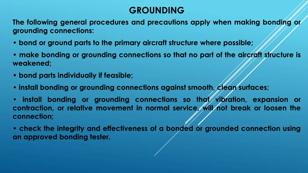 grounding 1