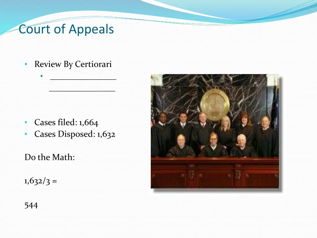 court of appeals