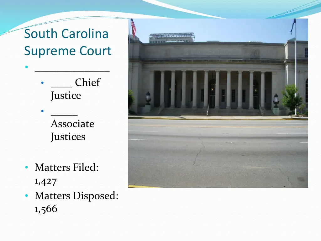 south carolina supreme court chief justice