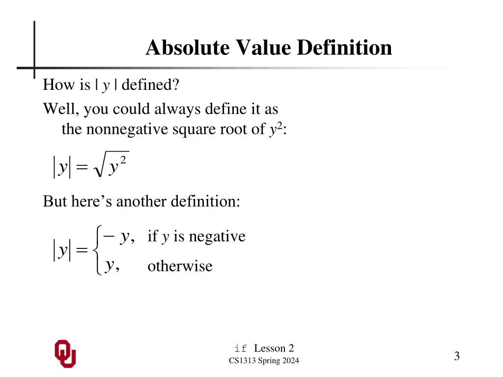 absolute value definition