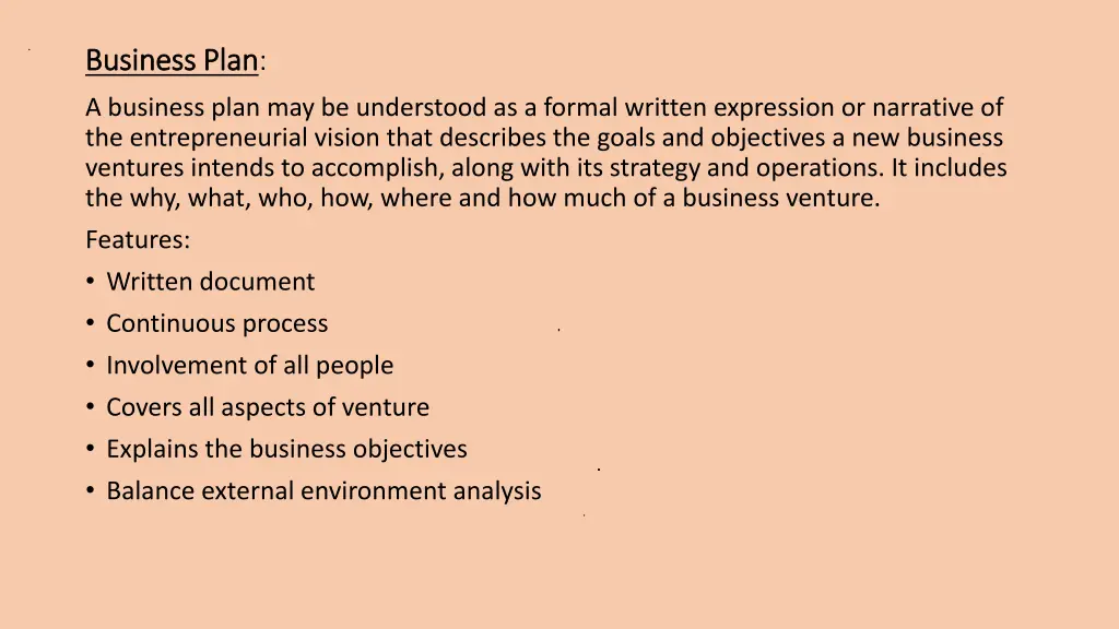 business plan business plan