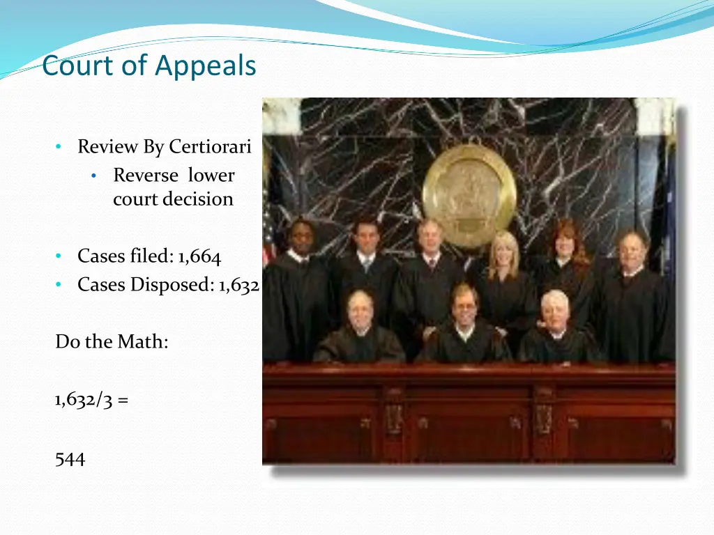 court of appeals