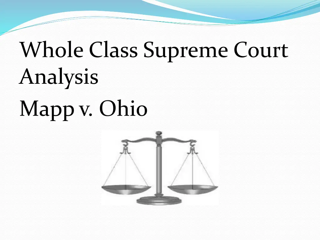 whole class supreme court analysis mappv ohio