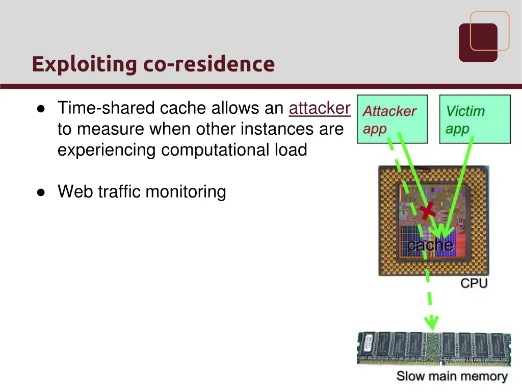 exploiting co residence 3