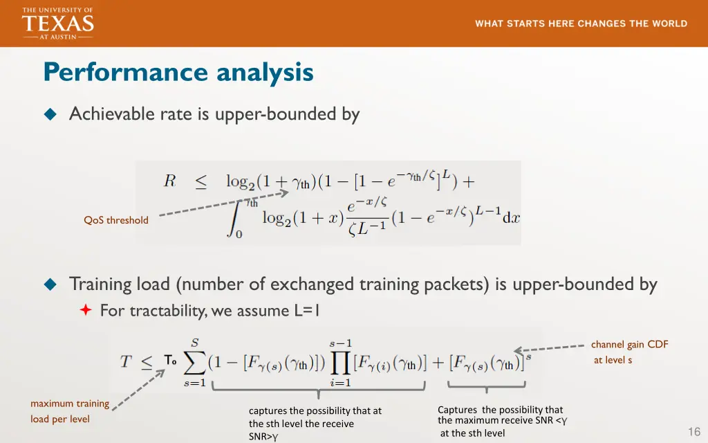 performance analysis