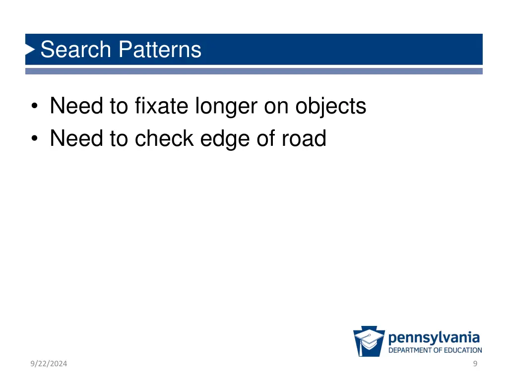 search patterns