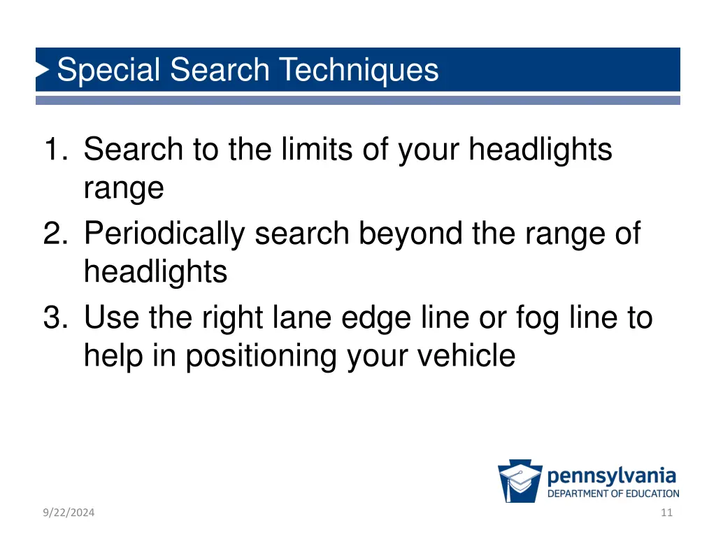 special search techniques