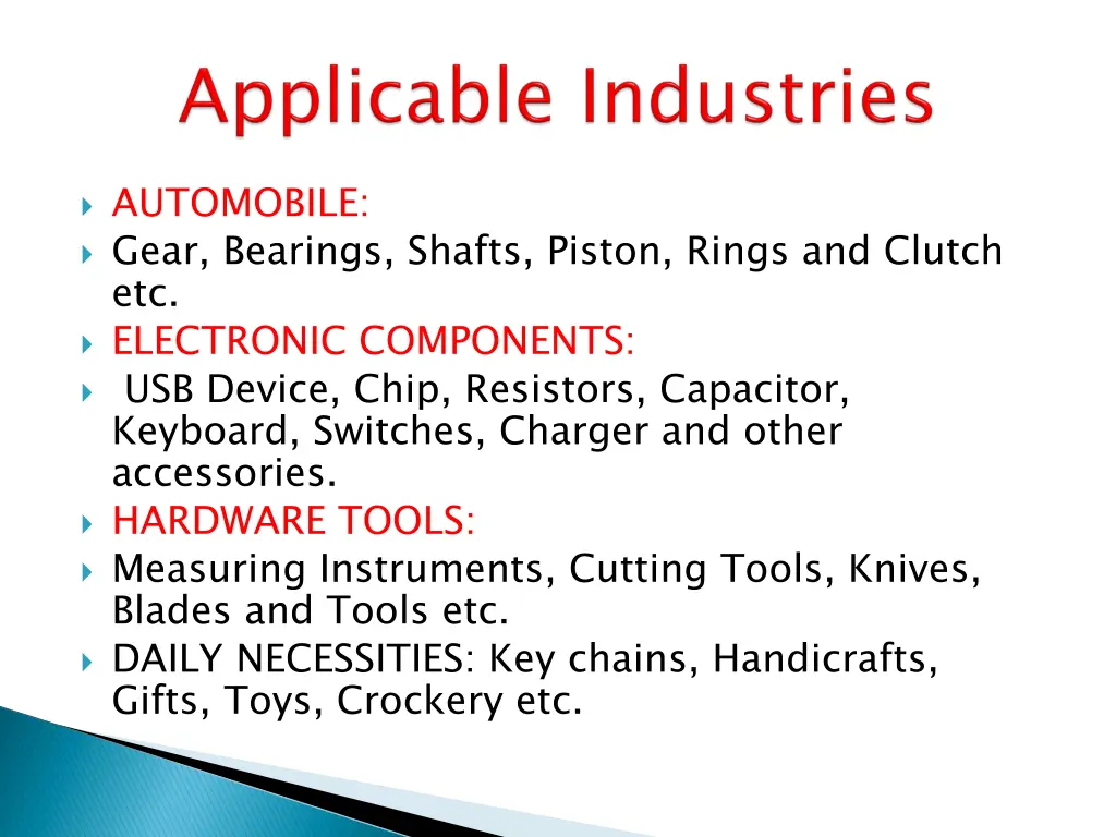 automobile gear bearings shafts piston rings