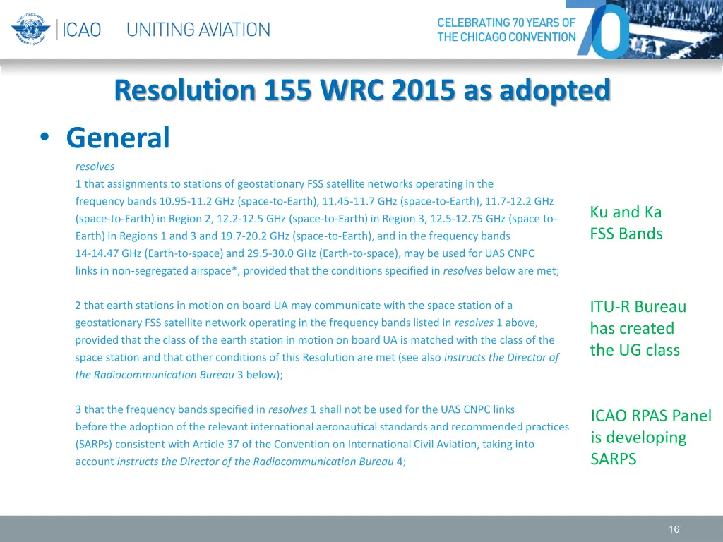 resolution 155 wrc 2015 as adopted general