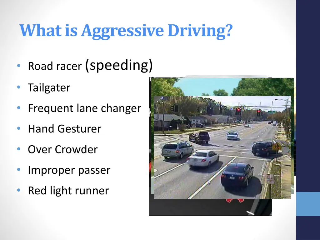 what is aggressive driving