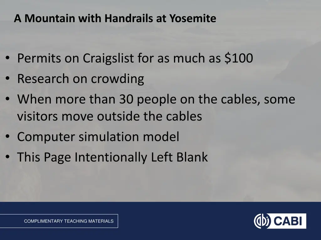 a mountain with handrails at yosemite 4