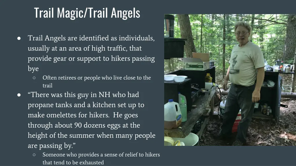 trail magic trail angels