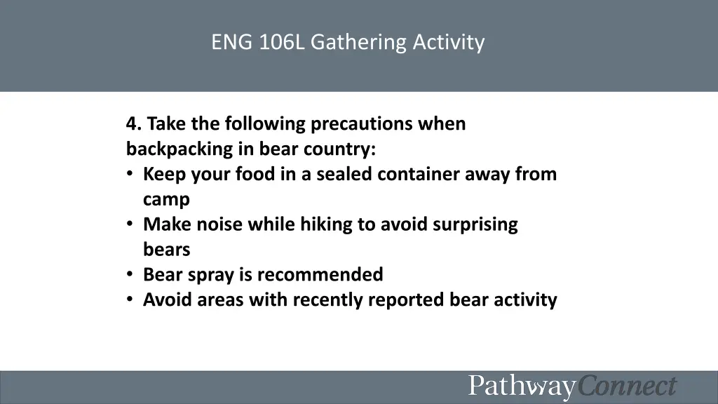 eng 106l gathering activity 2