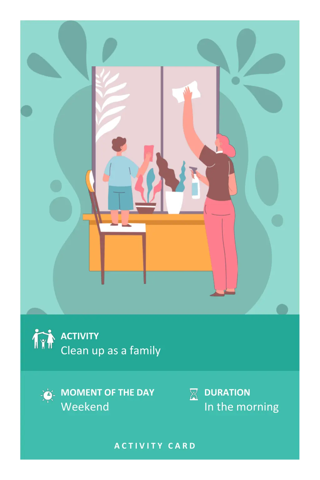 activity clean up as a family