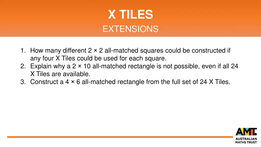 x tiles extensions