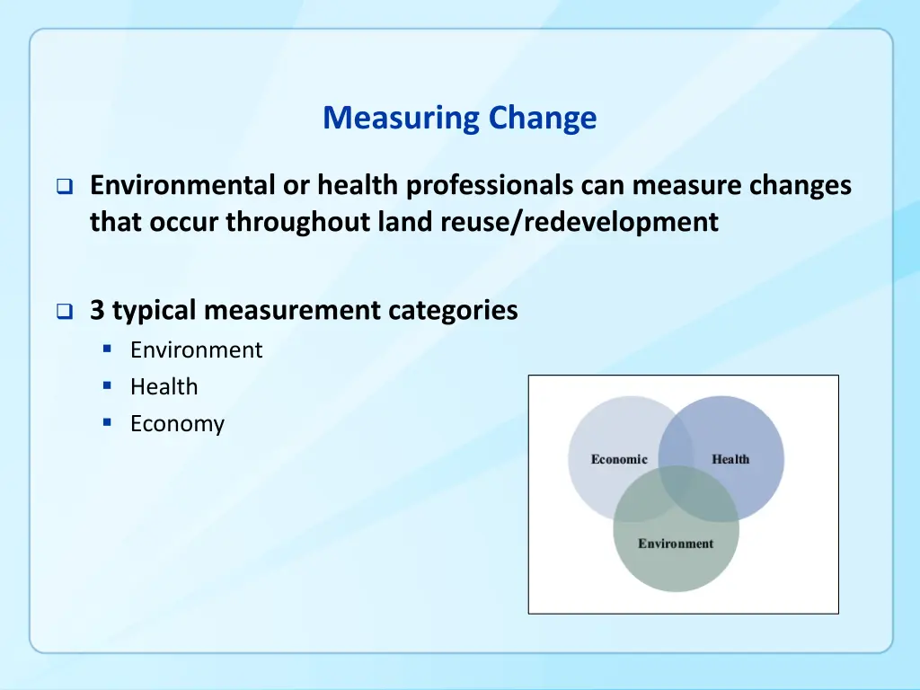 measuring change