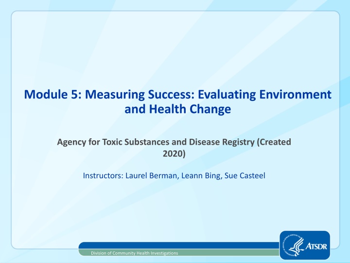 module 5 measuring success evaluating environment