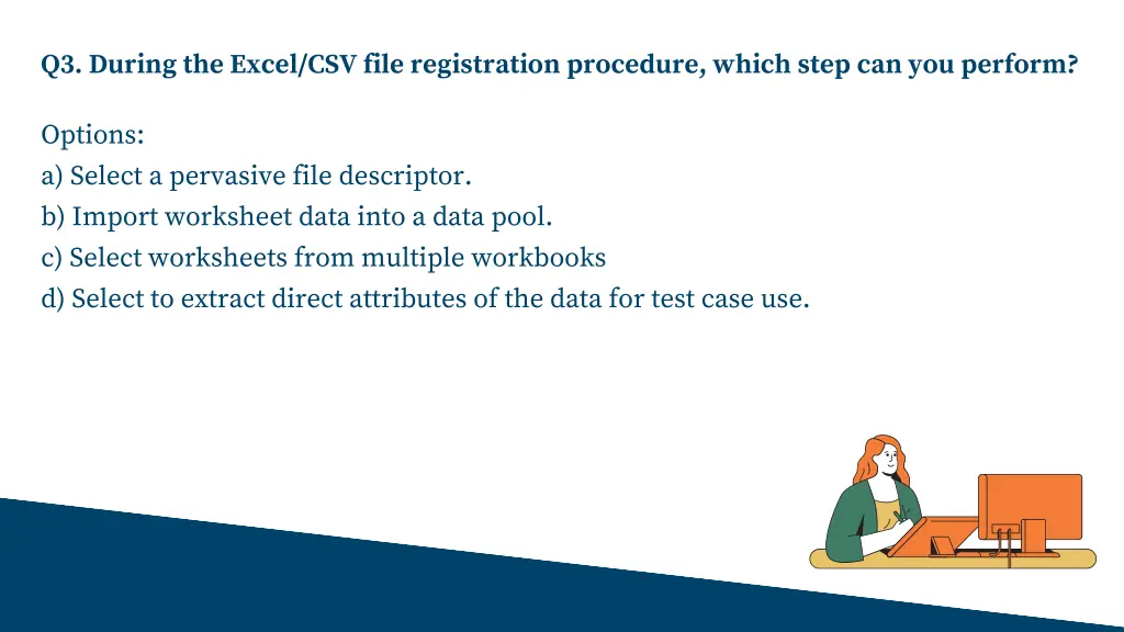 q3 during the excel csv file registration