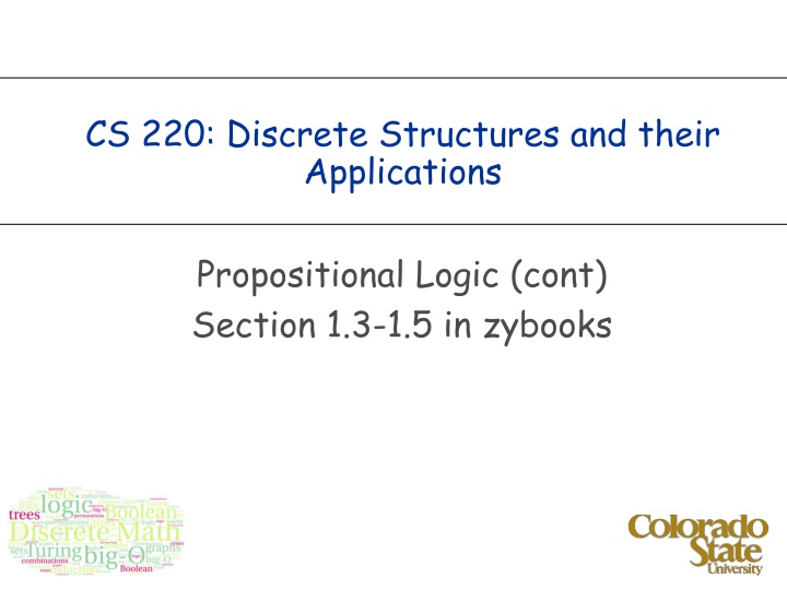 cs 220 discrete structures and their applications