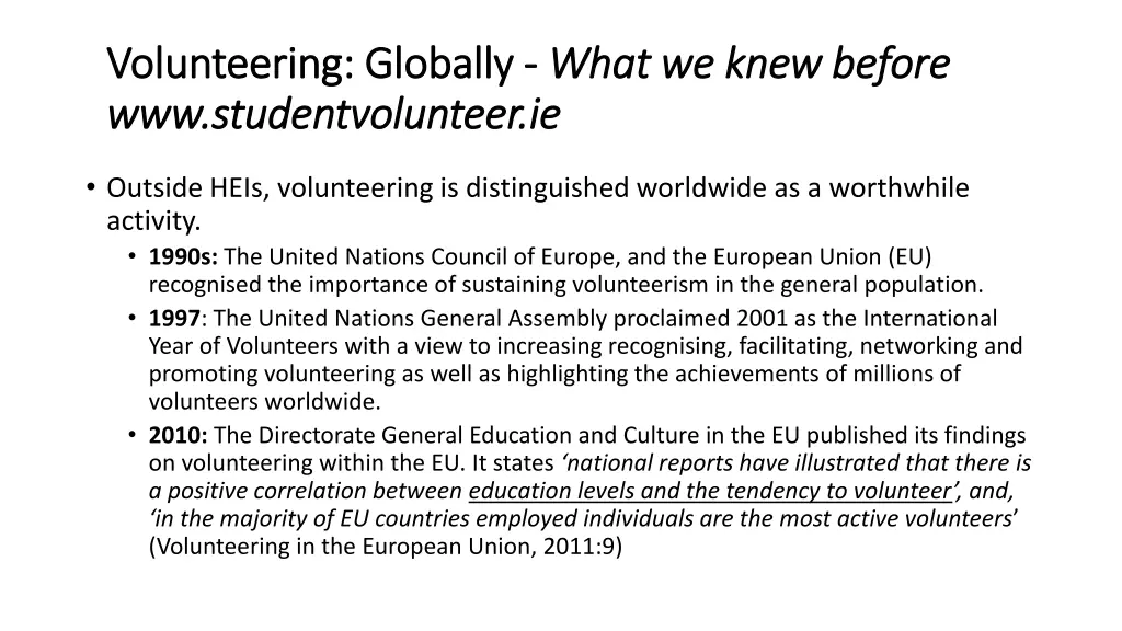 volunteering globally volunteering globally what