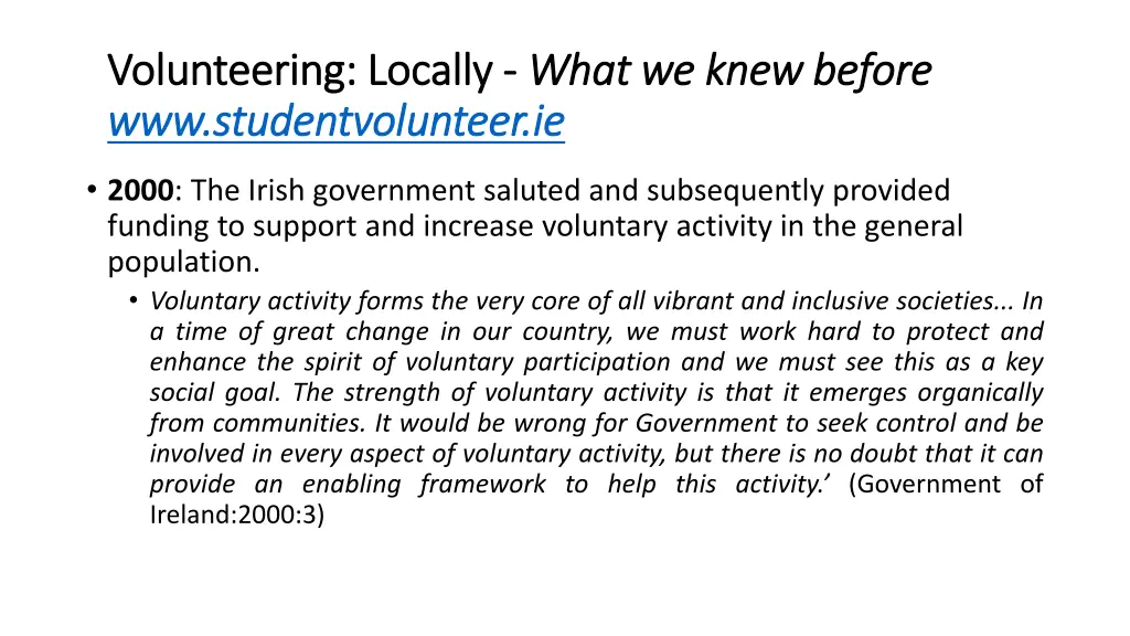 volunteering locally volunteering locally what