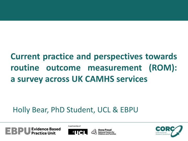 current practice and perspectives towards routine