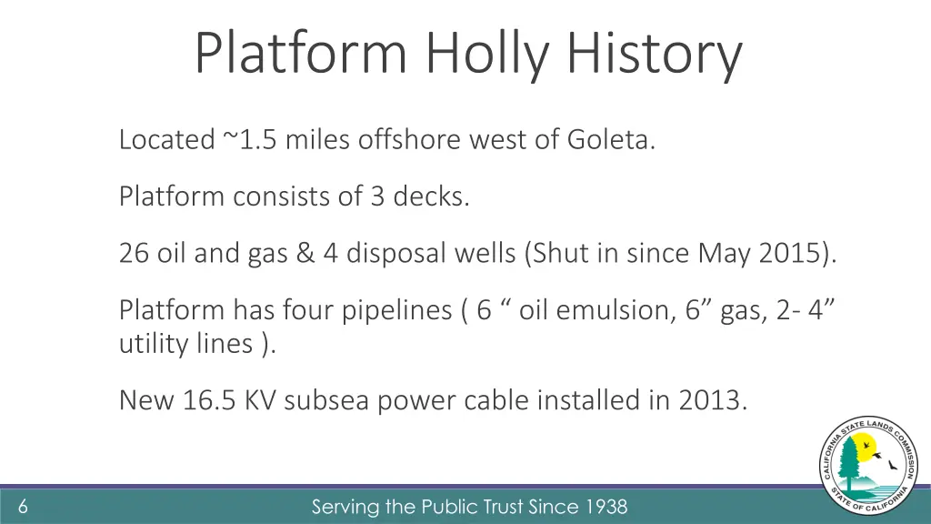 platform holly history 1