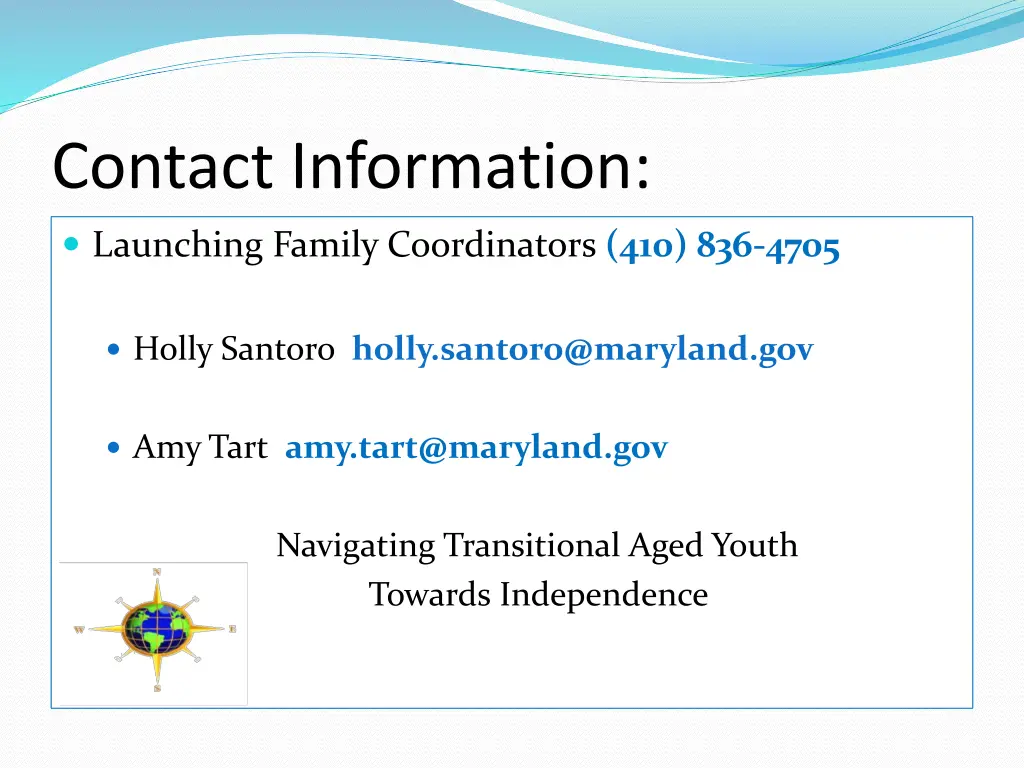 contact information