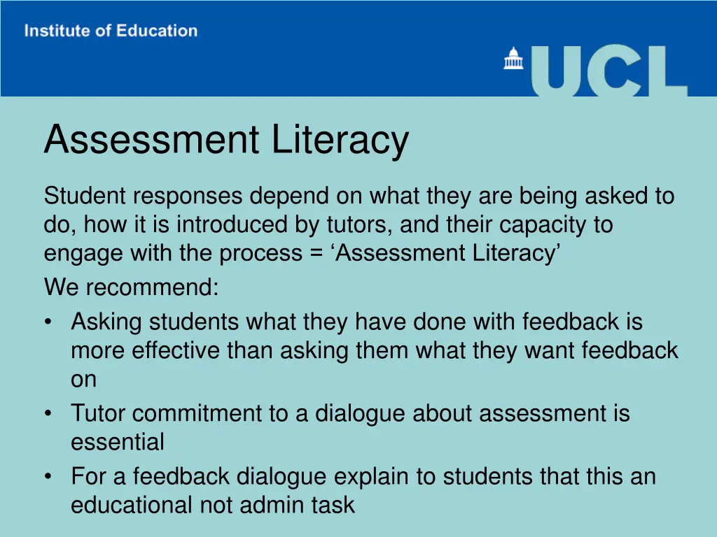 assessment literacy