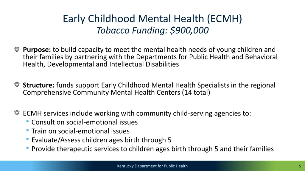 early childhood mental health ecmh tobacco