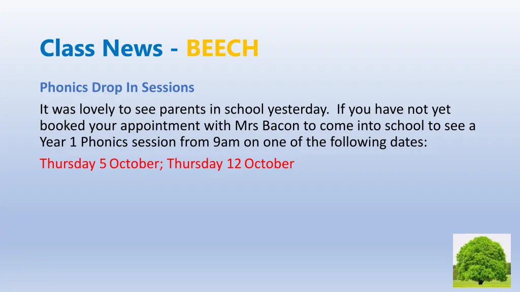 class news beech