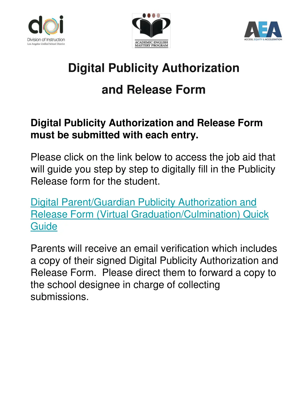 digital publicity authorization