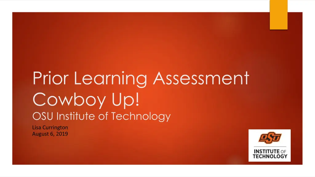 prior learning assessment cowboy up osu institute