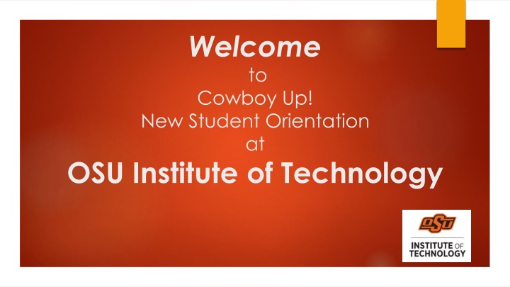 welcome to cowboy up new student orientation