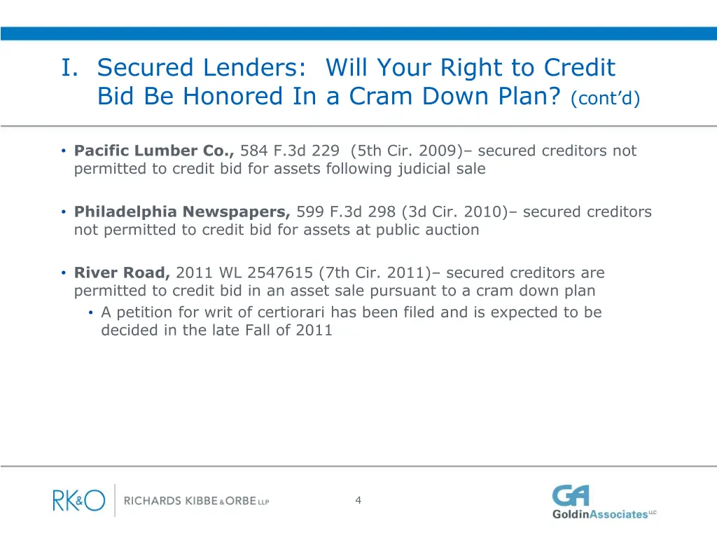 i secured lenders will your right to credit 2