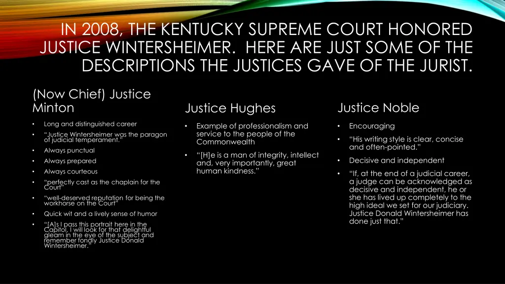 in 2008 the kentucky supreme court honored 1