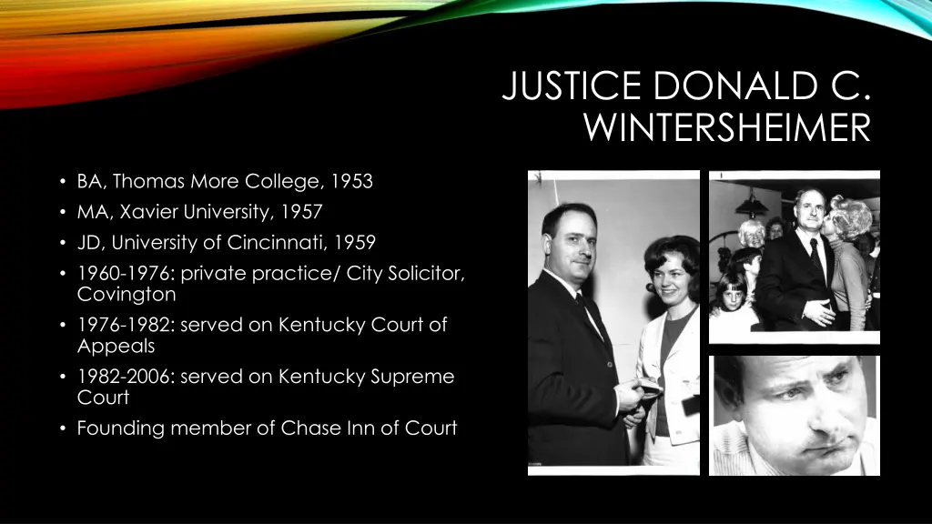 justice donald c wintersheimer