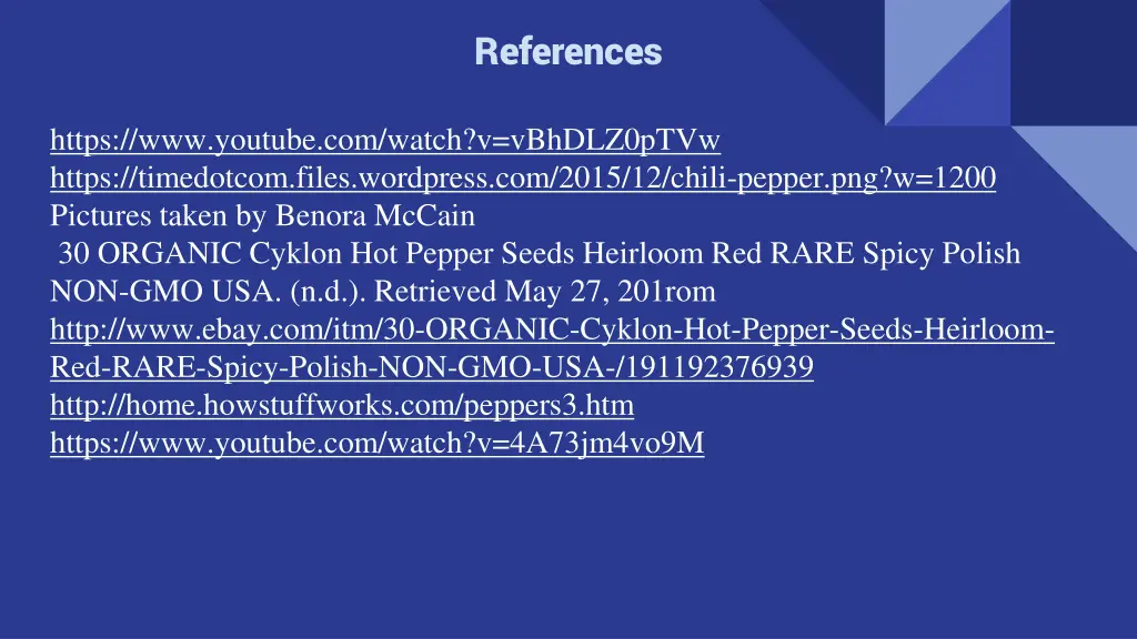 references