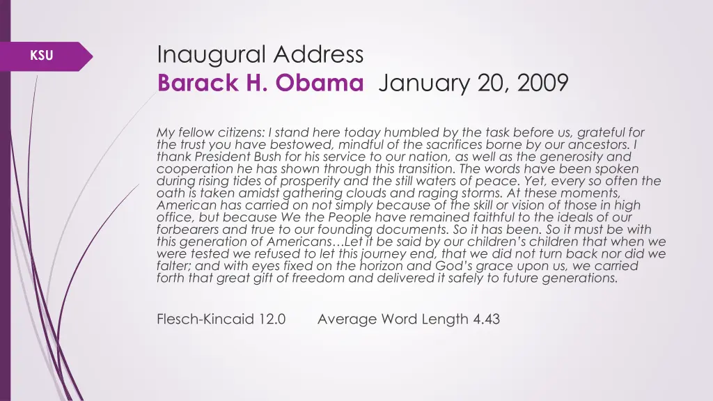 inaugural address barack h obama january 20 2009