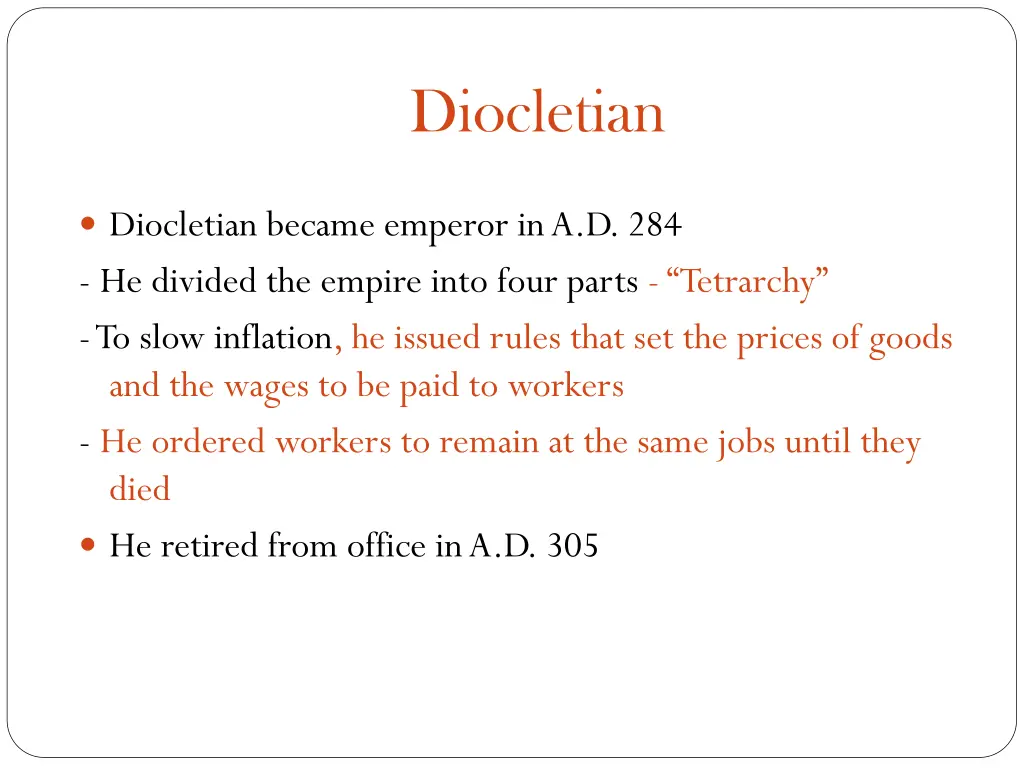 diocletian