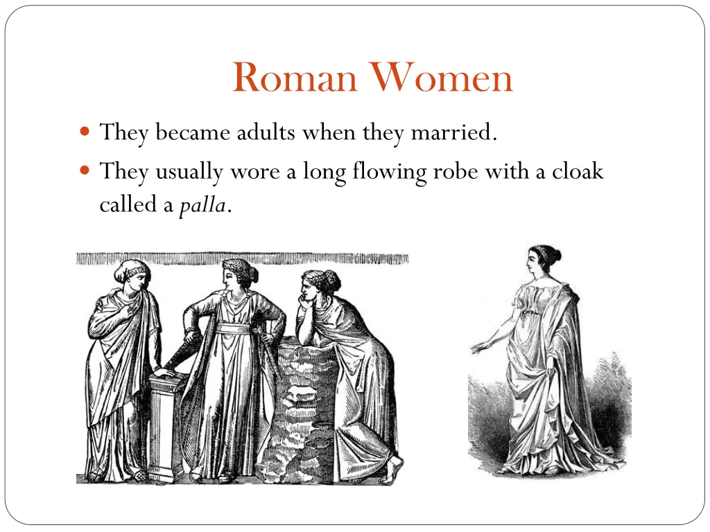 roman women