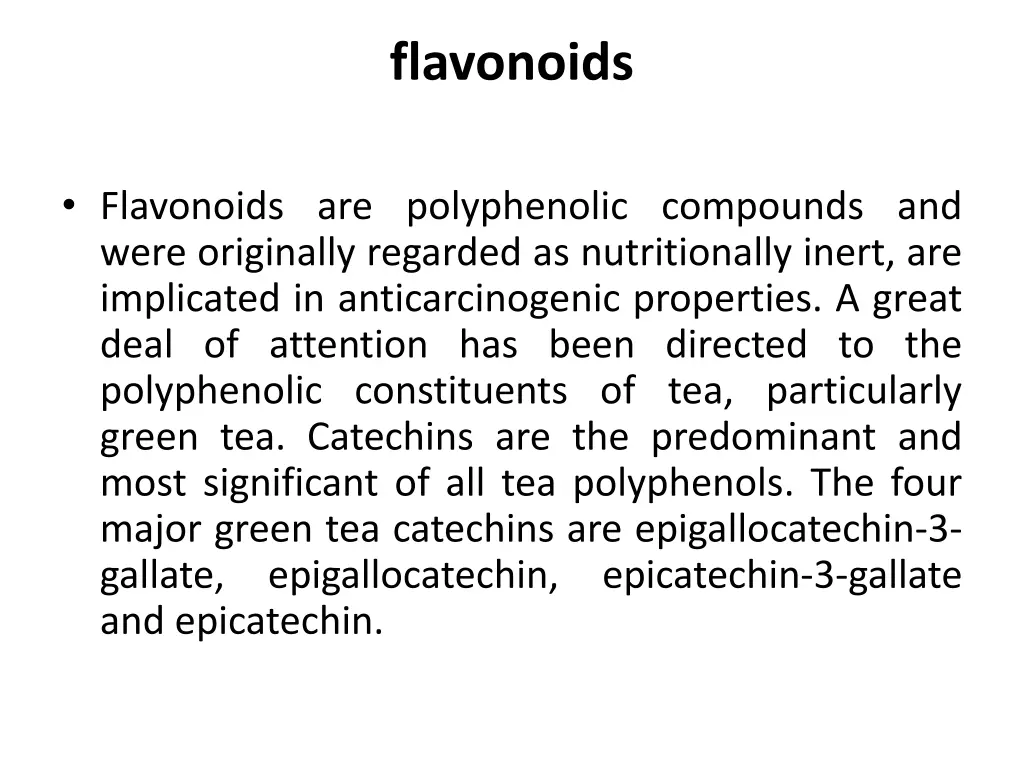 flavonoids