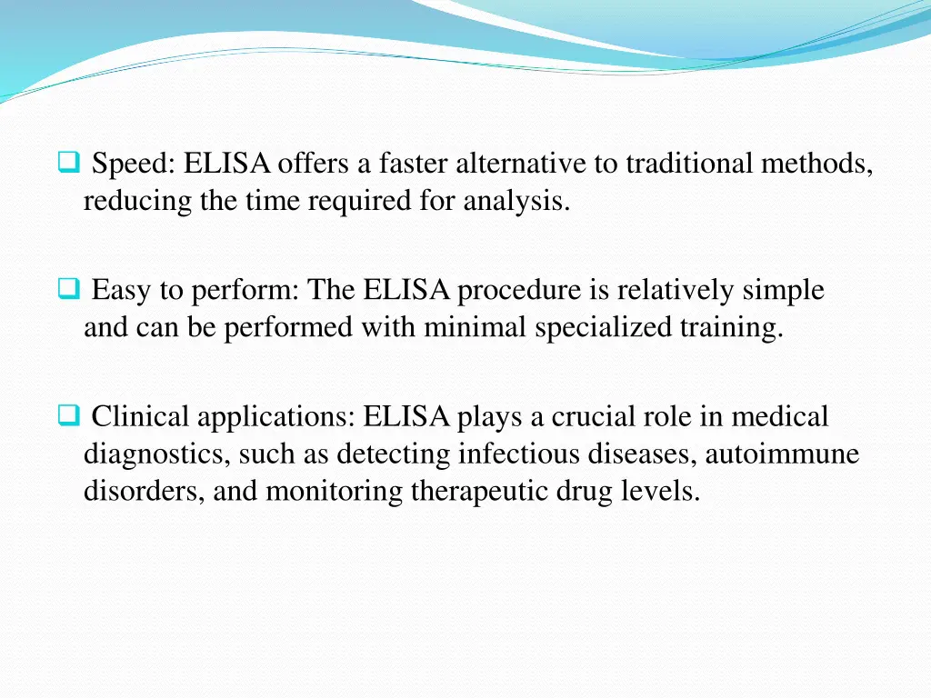 speed elisa offers a faster alternative