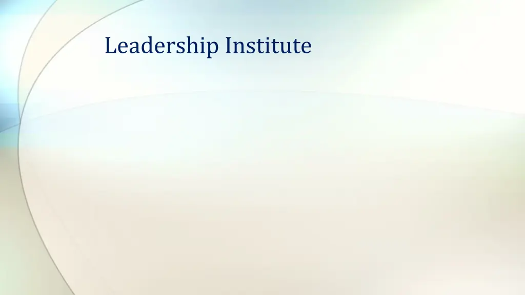 leadership institute