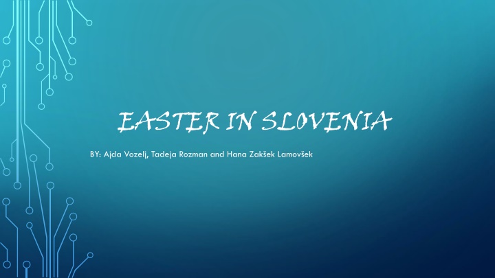 easter in slovenia