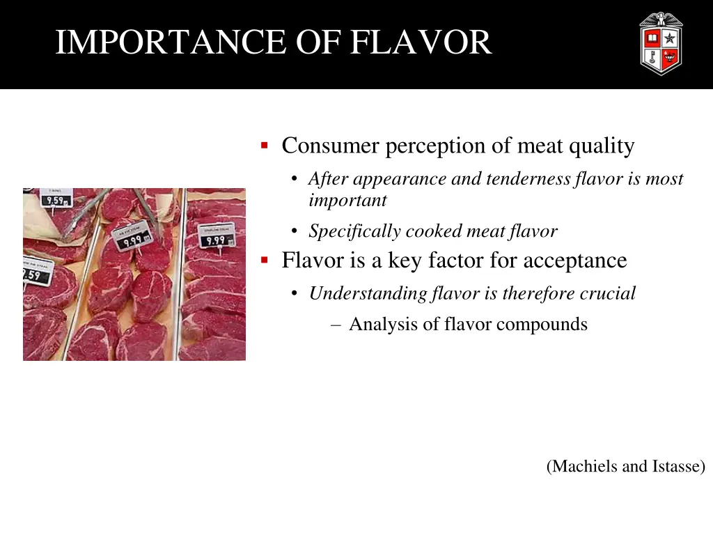 importance of flavor