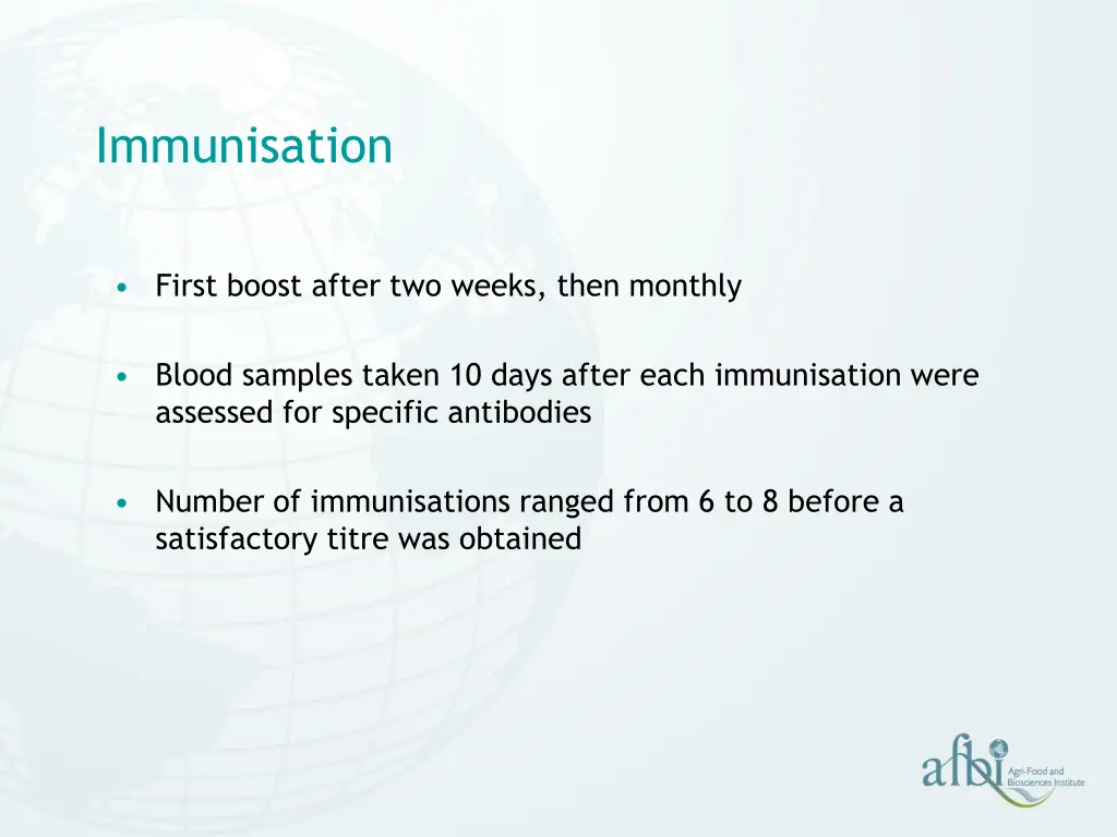 immunisation 1