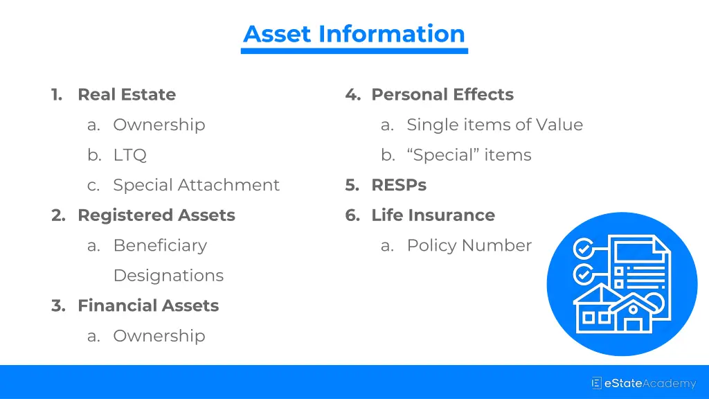 asset information